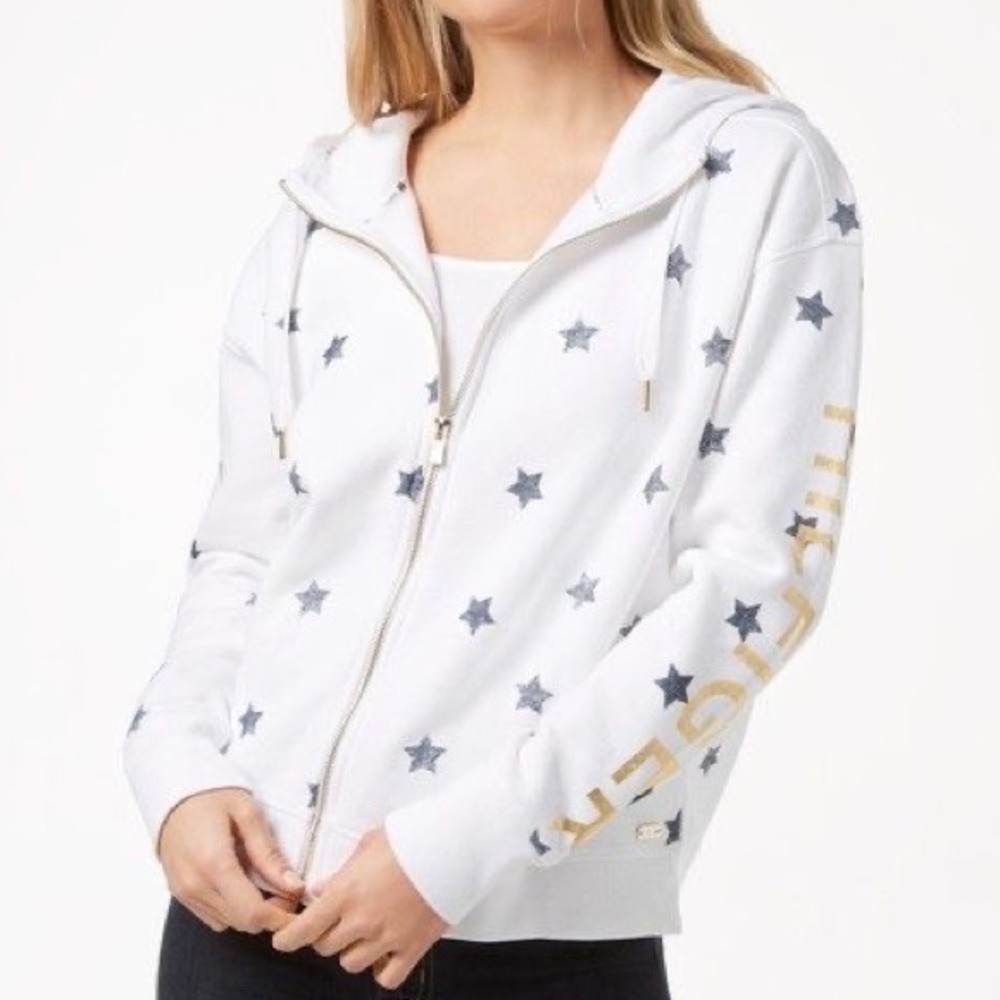 Tommy Hilfiger sport star print hoodie